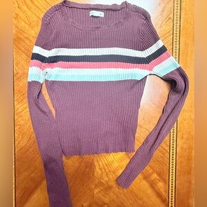 Aeropostale Plum Knit Sweater